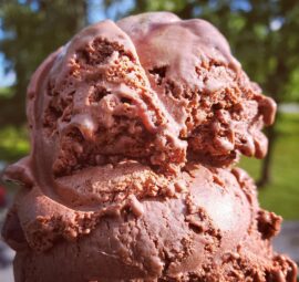 Ultimate Fudge Brownie Chocolate Ice Cream Homemade Flavors Cayugua Lake Creamery